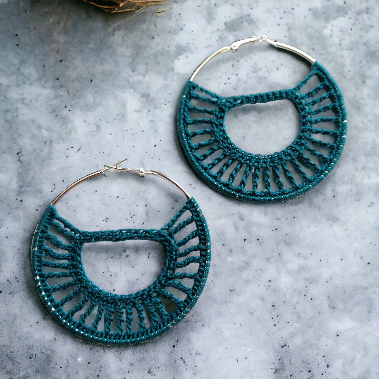 Bryana Crochet Hoops