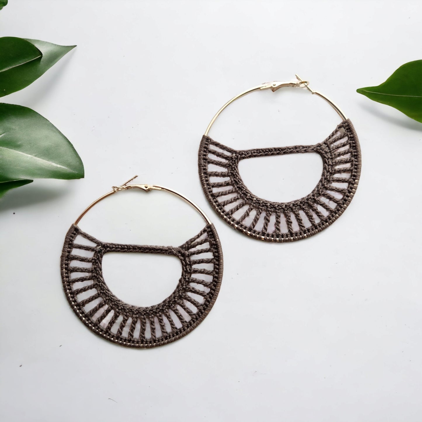 Bryana Crochet Hoops