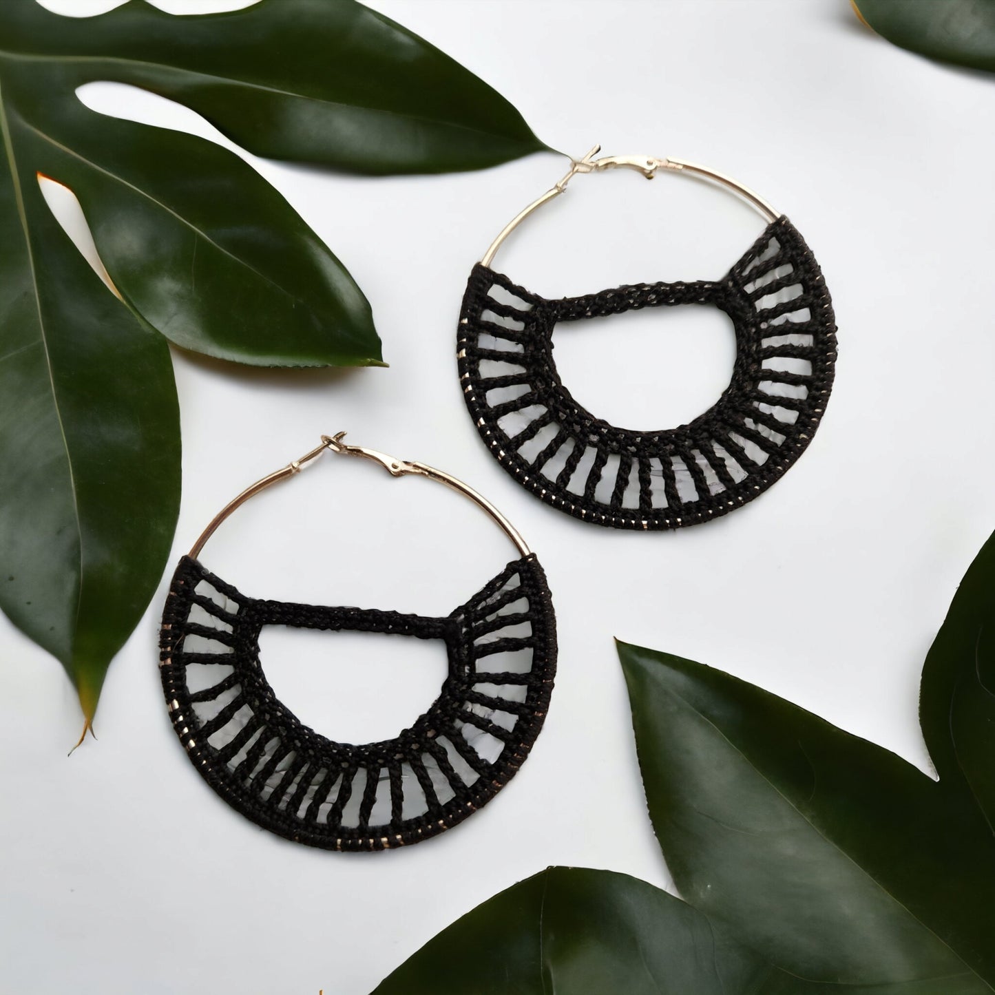 Bryana Crochet Hoops