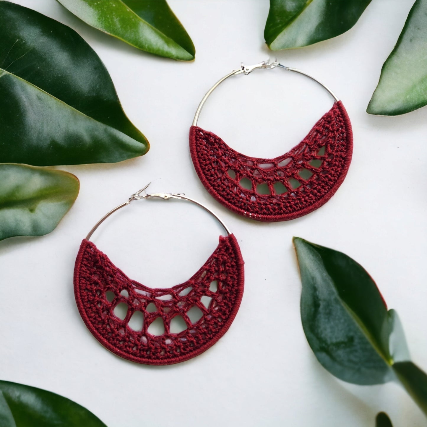 Carmen Crochet Hoops