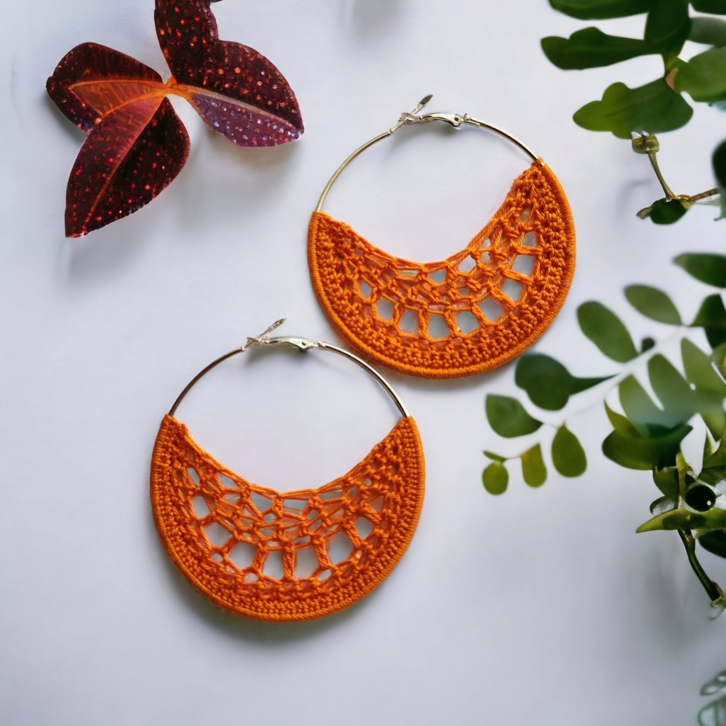 Carmen Crochet Hoops