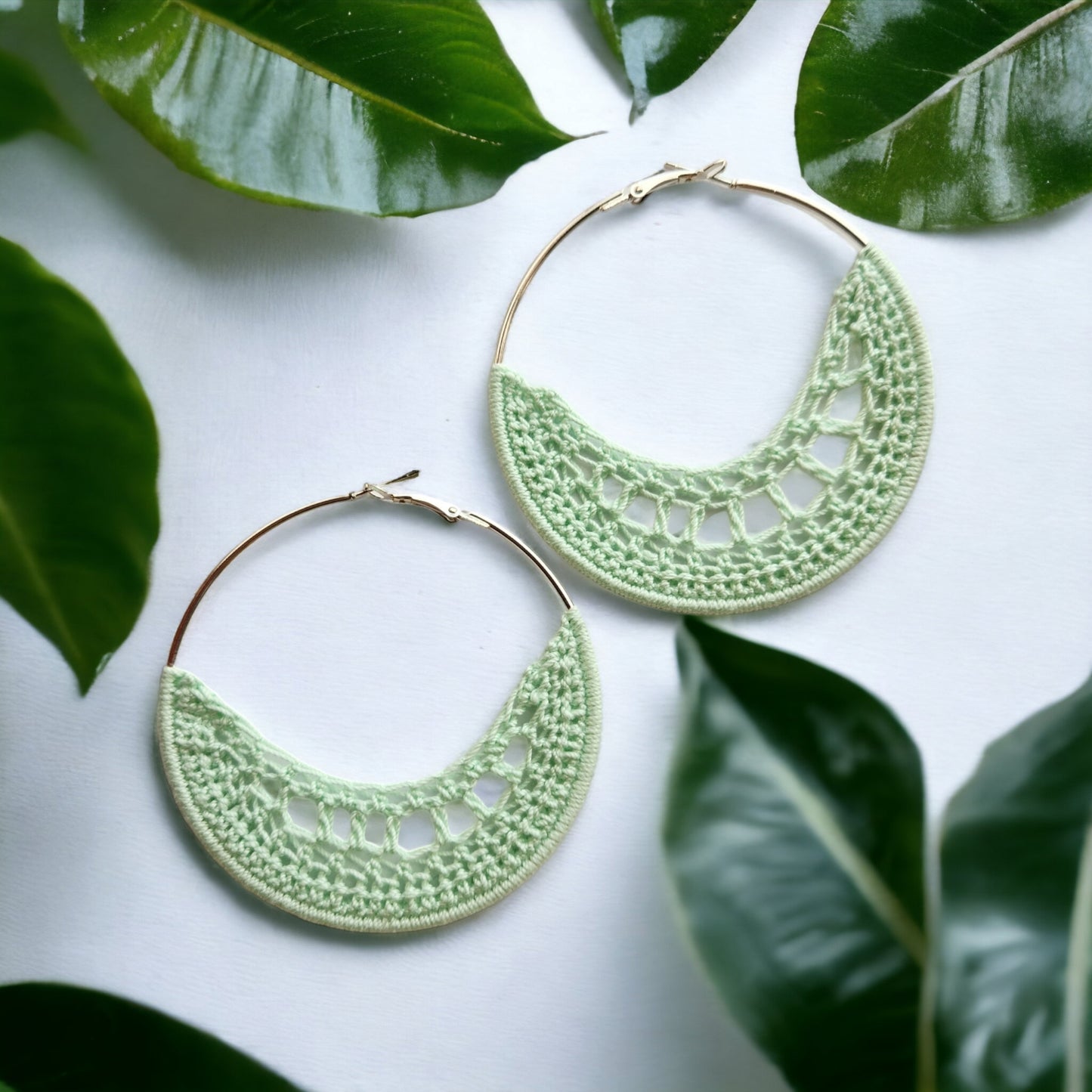 Carmen Crochet Hoops