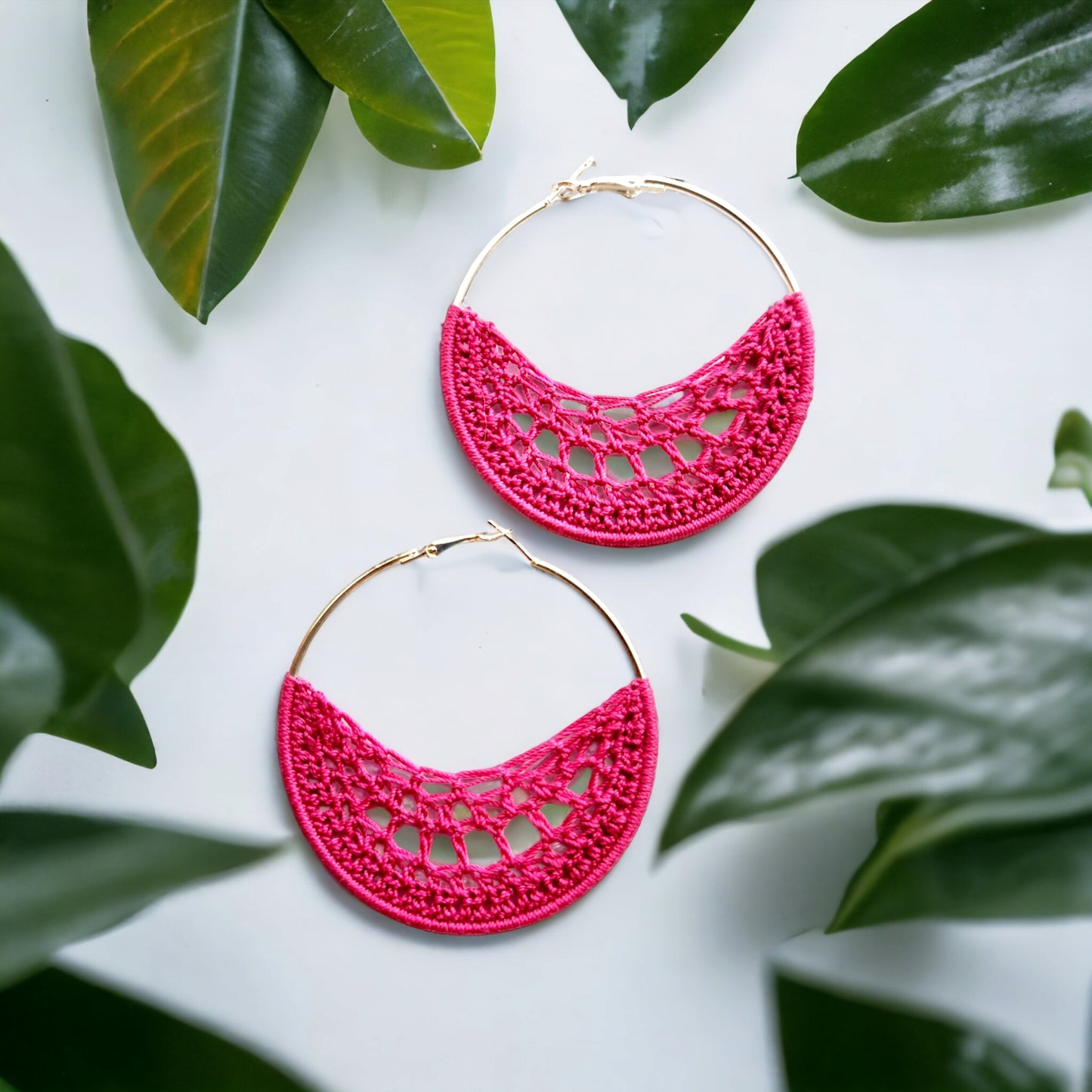 Carmen Crochet Hoops