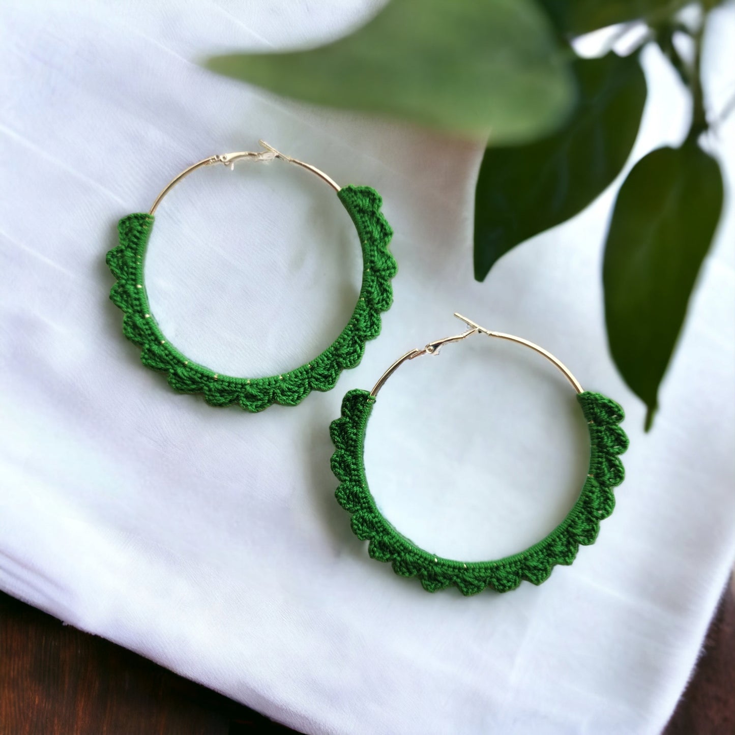 Leticia Crochet Hoops