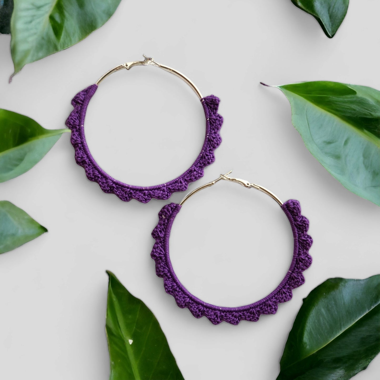 Leticia Crochet Hoops