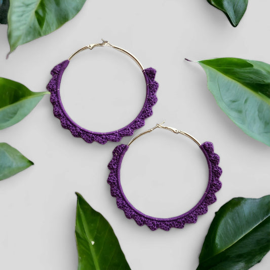 Leticia Crochet Hoops