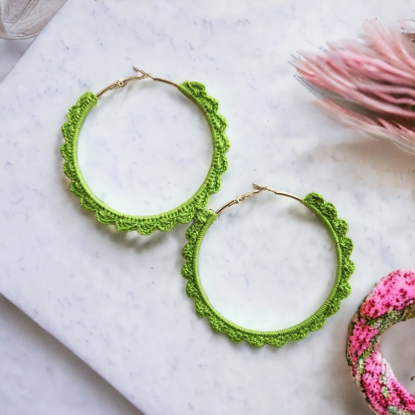 Leticia Crochet Hoops