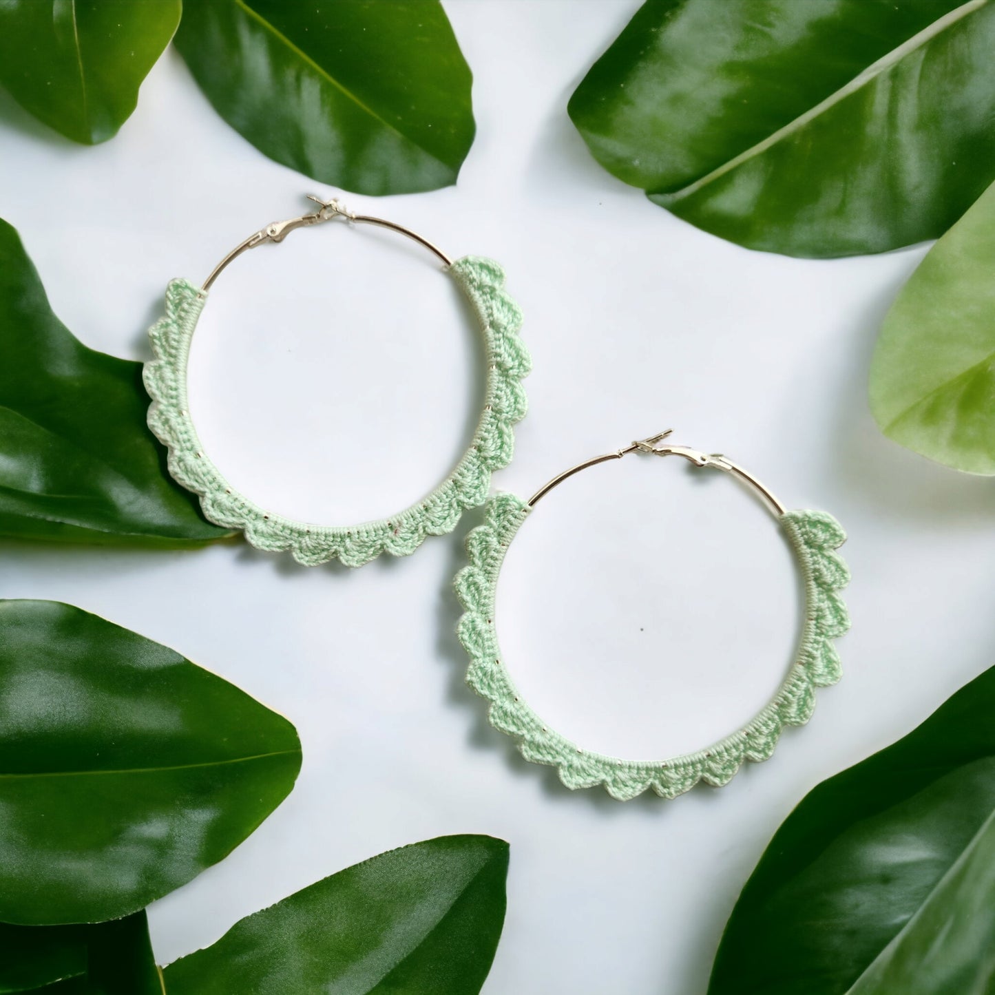 Leticia Crochet Hoops